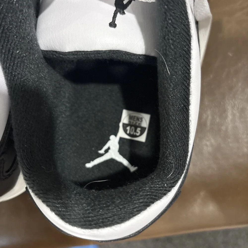 Size 10.5 - Air Jordan Flight Court White Sail Black